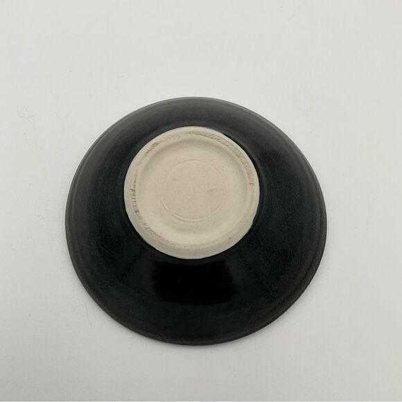 BILL CAMPBELL Art Pottery Crystalline Glaze Trinket Bowl - Picture 4 of 6